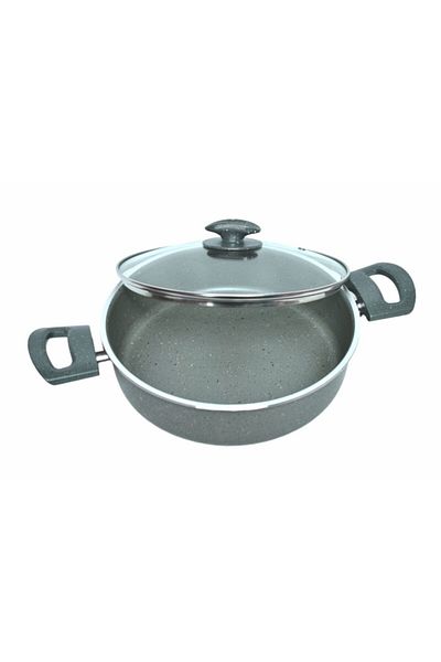 Mehtap 24 Cm Granite Effect Pot