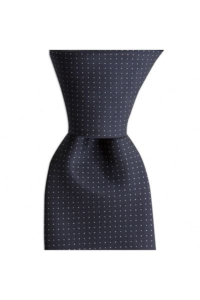 1001 Kravat Navy Blue Patterned 8 cm Wide Tie