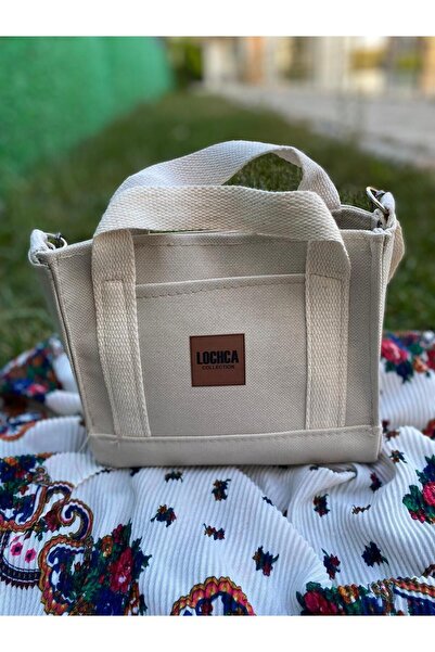 Butik Lochca Krem Kadın El Çantası