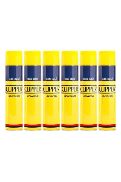 Clipper Çakmak Gazı 250 Ml Gas Azul 6 Adet