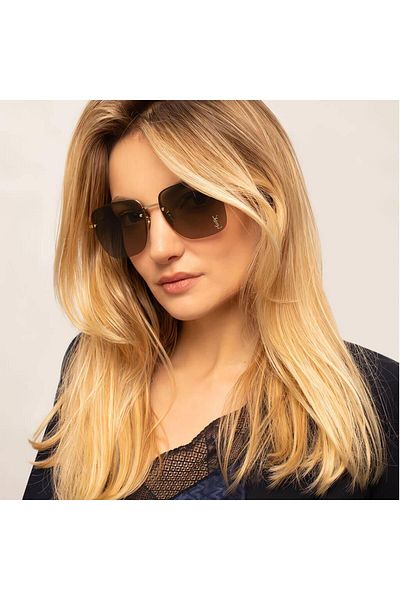 Saint Laurent Yves Saint Laurent Sl 312 M 008 58-17 Women's Sunglasses