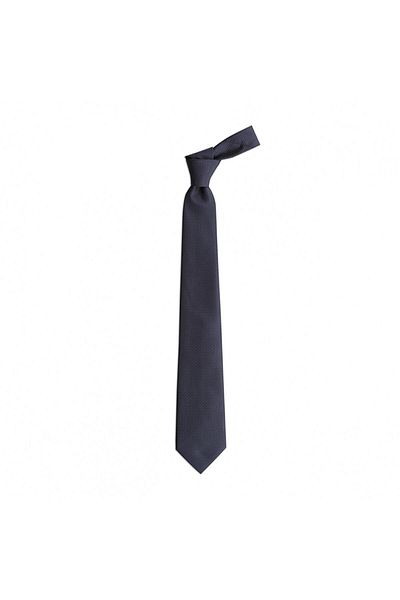 1001 Kravat Navy Blue Patterned 8 cm Wide Tie