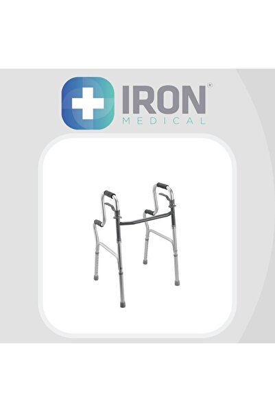 Genel Markalar Alüminyum Kademeli Walker Hasta Yaşlı Yürüteci Wolker
