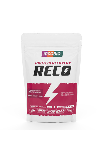 Reco Çilek Ve Kurabiye Aromalı Whey Protein - 510g | 17 Servis