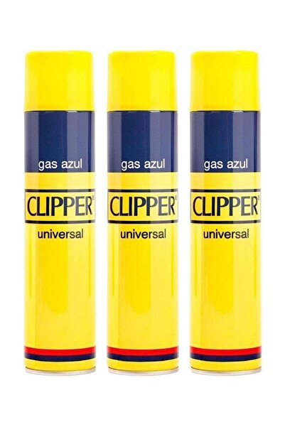 Clipper Çakmak Gazı 250 Ml Gas Azul 3 Adet