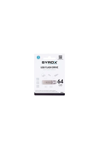 Syrox Um64 - 64 Gb Metal 2 Usb Memory Syx