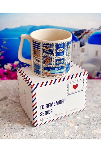 Bikutumutluluk Yunanistan Hediye Kupa Bardak - To Remember Series
