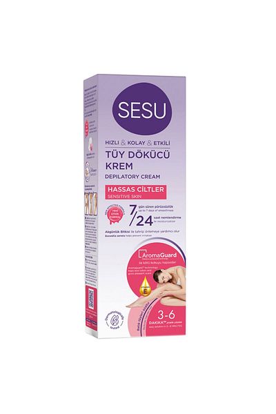 Sesu 100 ml Hair Removal Cream - For Sensitive Skin