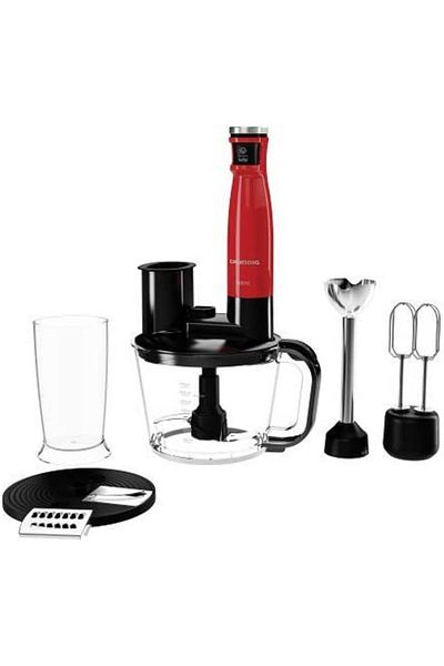 Grundig Rhb K 4050 Multi-Function Grater Chopper Turbo Blender Set with 4 Blades Stainless Steel