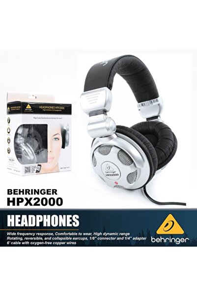 Behringer Hpx2000 Stüdyo Referans Kulaklığı