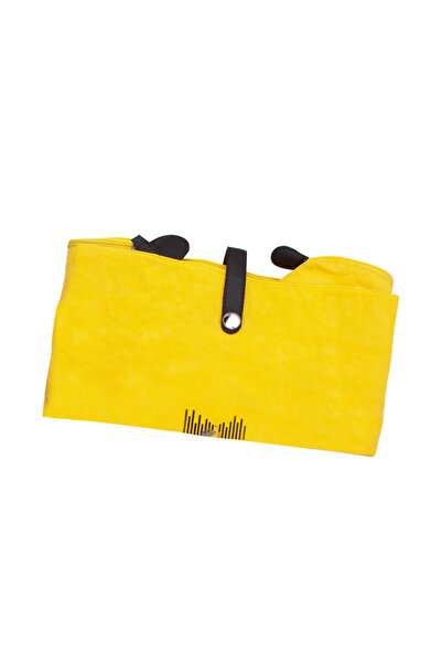 Biggdesign Umhängetasche, Einkaufstasche a Reißverschlus Gelb