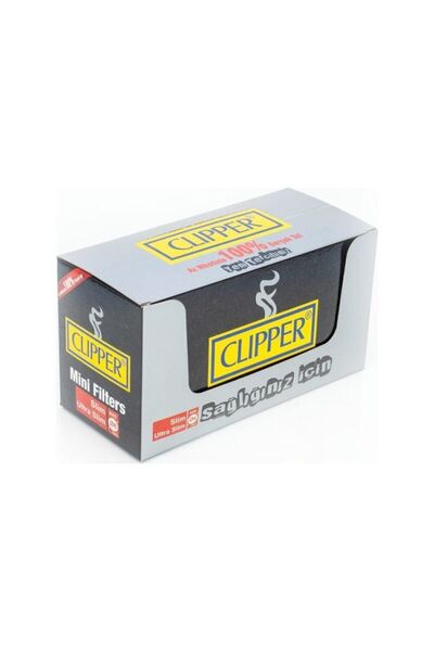 Clipper Slim Ağızlık Filtre 30'lu 12 Paket 360 Adet (ÜRÜN SLENDER SİGARALARA UYMAZ)