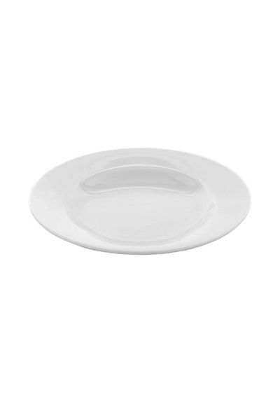 GÜRALLAR 12 Pieces 21 Cm Porcelain Pit Food Plate
