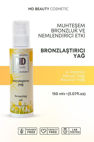 MDBeauty Bronzing Oil - Elegant Designed