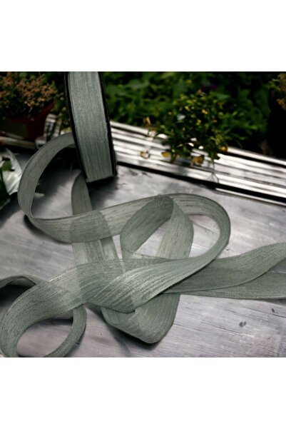 BukiroAtelier Keten Kurdele 5 Metre 2 Cm Fiyonk Kurdelesi