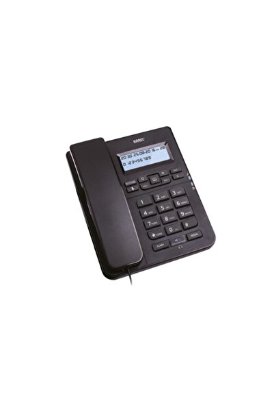KAREL Tm-145 Masaüstü Telefon Siyah Lcd Ekranlı