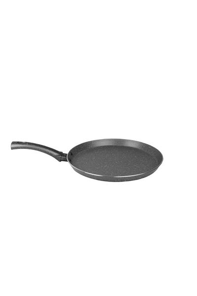 Mehtap Gray Granite Pot Pan Set with Options 26 cm Crepe