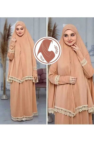 Kutay Collection فستان صلاة نسائي - حجاب، قطعتين