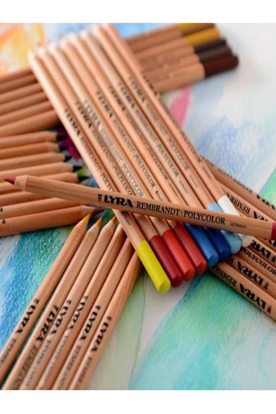 GLANCE Lyra Rembrandt Set of 12 - Polycolor Dry Paint Pen