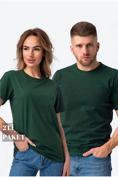 DAXİS Sportwear Company Πακέτο 2 μπλουζών Unisex Oversize Crew Neck