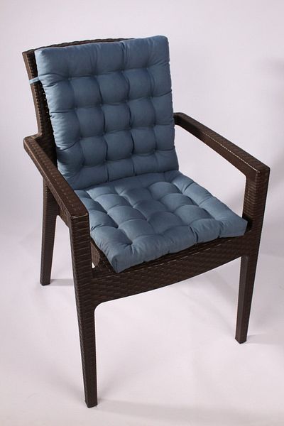 ALTINPAMUK Lotus Lux Pofidik Rattan Lotus Perna pentru scaun 43x93, Petrol