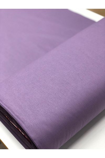 FAAL King Size Poplin Sheet and Pillowcase, Color Violet