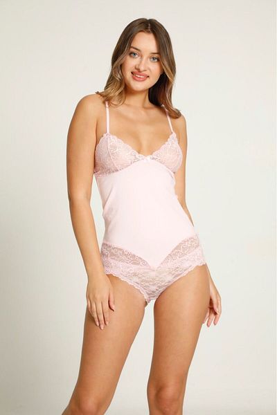 Miss Blue Moon Rope Strap Lace Women's Athlete - Chest and Waist Detailed 8024