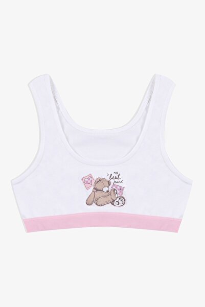 koza iç giyim Κοριτσίστικο 3 τεμάχιο χοντρό λουράκι μισό εσώρουχο