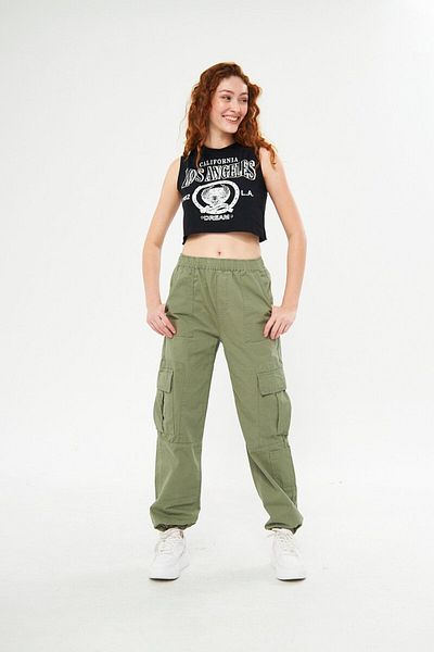 Kutaf Cargo Pocket Jogger Pants