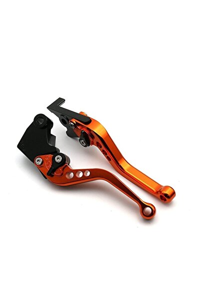 Genel Markalar Ktm Düke 250 Kısa Spor Cnc Manet Seti Sağ-sol Turuncu