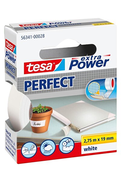 Tesa Ekstra Power Perfect Bez Tamir Bandı, Beyaz