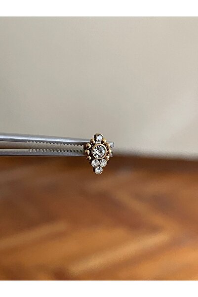 Rupen Kraft 316 L Cerrahi Çelik Dudak Piercing Kıkırdak Helix Tragus Conch Pi...