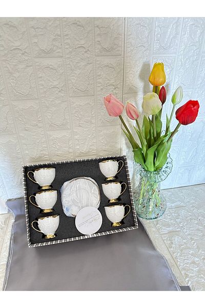 Lavin Set of 6 Porcelain Cups