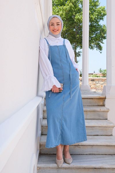 LOCCO Ice Blue String Denim Slopet