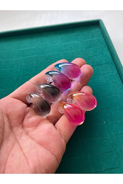 Rupen Kraft بوتيغا مرصعة بالألوان - أقراط متدلية