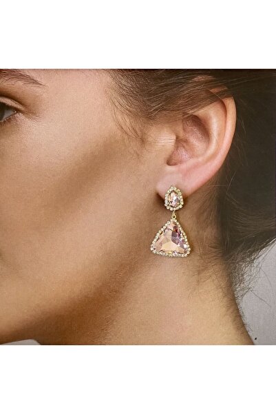 Rupen Kraft أقراط فستان سهرة سافار من حجر الرغيف الفرنسي الكبير