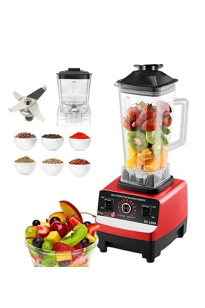 Telpox Silver Crest 7200w - High Performance Professional Blender