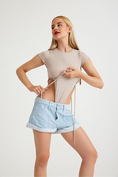 Kutaf Pantaloni scurți relaxați Ice Jean