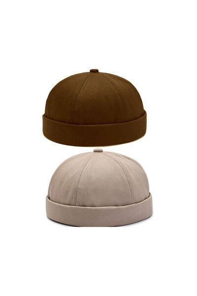 Rupen Kraft مجموعة من 2 قبعة قطنية 100% قابلة للتعديل قبعة دوكر صيفية قبعة قب...