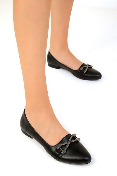SOHO Women's Black Ballerinas - Model 19417