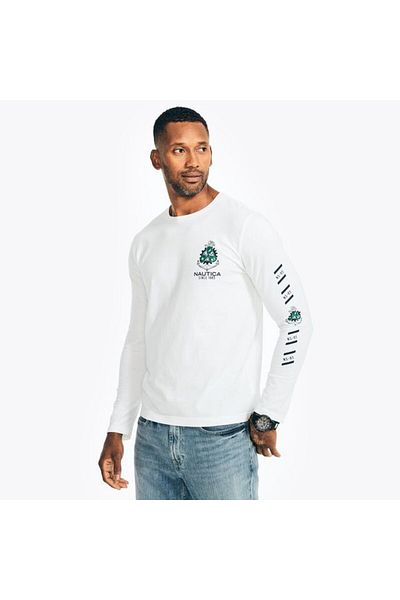 Nautica Men's Bright White T-Shirt VR2819