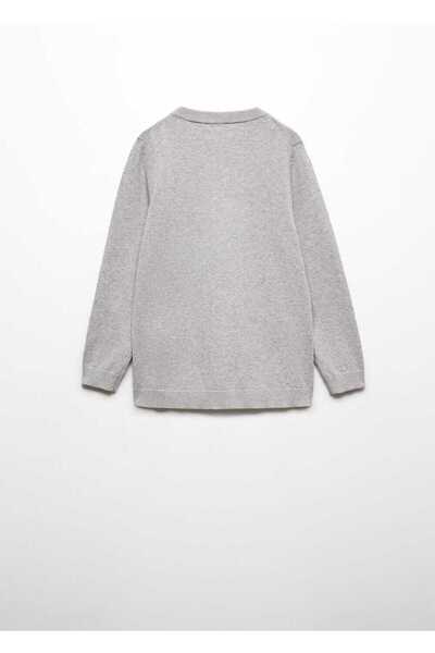 MANGO Kids Pullover aus Baumwollstrick