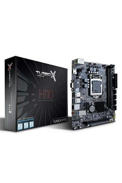 Gigabyte Turbox Workprof R H110 Sata Ddr4 2133mhz Usb 2.0 Vga Hdmi Audio Lan 1151p 6.7 Gen Motherboard