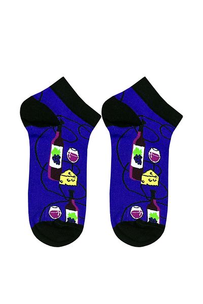 Niket Life Ciorapi papuci cu model de vin violet