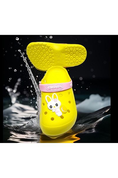 GEZER Sandale pentru copii Eva Rabbit Figured - Papuci pentru plajă, mare, piscină