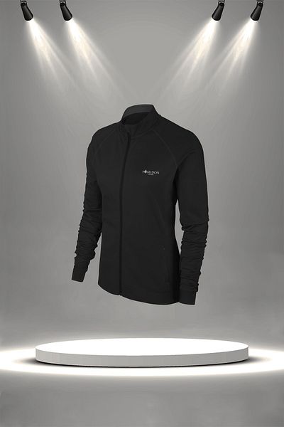 POSEIDON STORM طقم بدلة رياضية سوداء كبيرة الحجم من القطن الممشط - مناسبة لجميع المواسم (4XL-10XL)