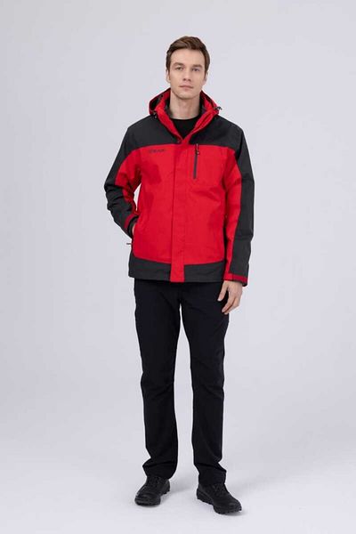 2AS Elbruz Man 3 in 1 Jacket Red / Anthracite