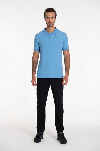 2AS Tricou pentru bărbați cu gât polo Teal