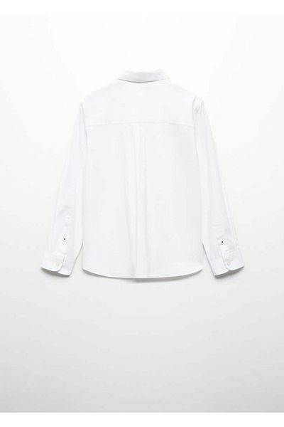 MANGO Kids Tricou Alb Pentru Copii