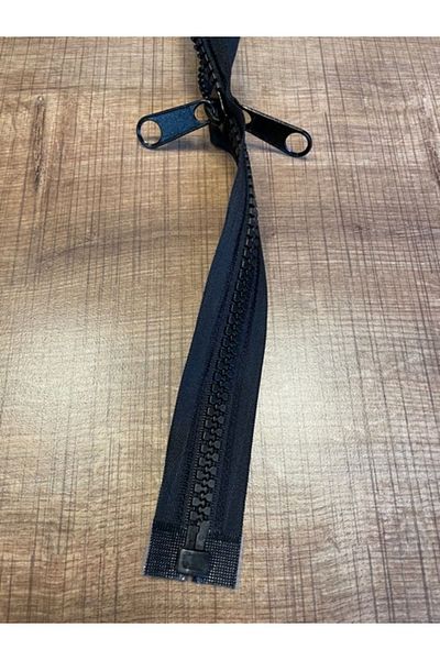 NİCE Powerful 1 Meter Black Bone Zipper with Wide Thread